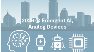 New year, new AI: excited to share my 2026 chapter at Analog Devices